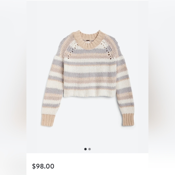 NWT Free People Devon knit Sweater size Medium - Picture 9 of 14